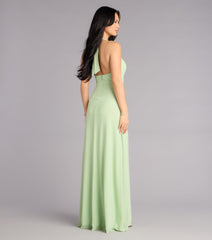 Kendall Mesh A-Line Formal Dress