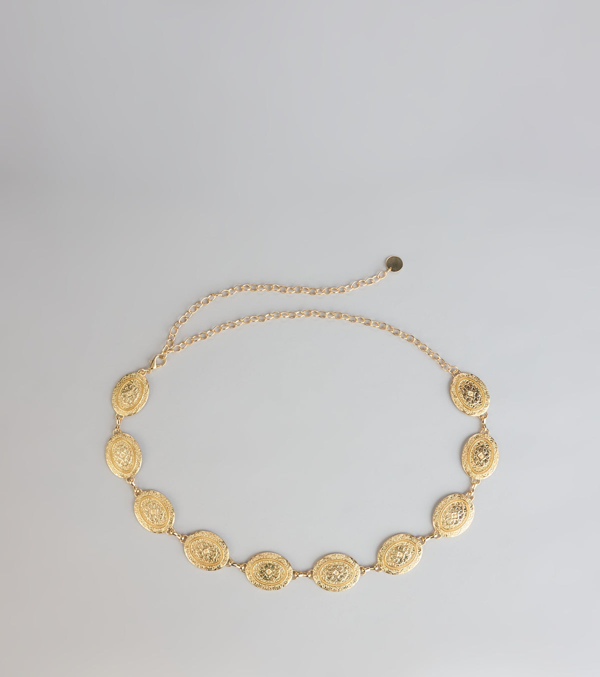 Golden Hour Muse Concho Chain Belt