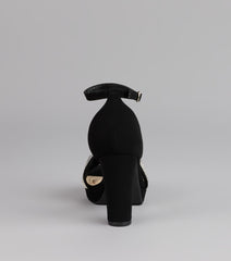 Starlight Charm Glitter Platform Heels